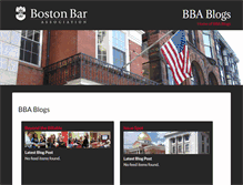 Tablet Screenshot of bbablogs.org